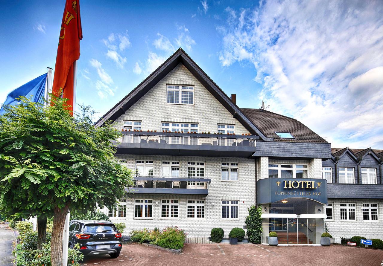 Boutique Hotel Poppenbuetteler Hof Hamburg Exterior photo